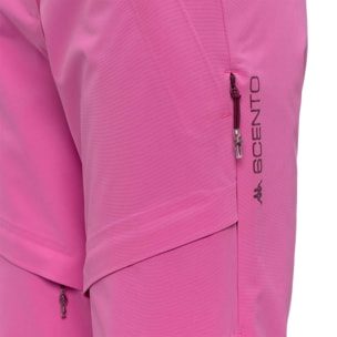 Kappa - Pantaloni Donna Rosso - 6Cento 665C