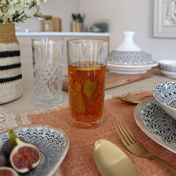 Lot de 6 gobelets hauts 35,5cl GLEN