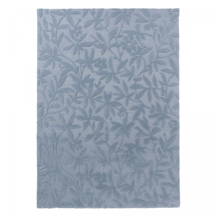 Tapis salon et chambre fait main en laine motif floral ALTA