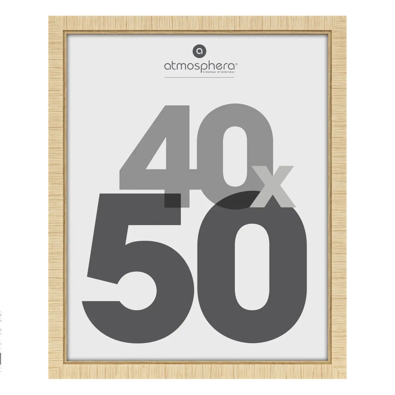 Cadre photo Théa beige 40x50cm