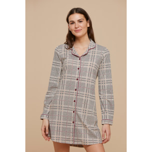 Camicia da notte caldo cotone yuppie Noidinotte