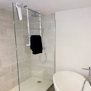 Porte serviettes Will spécial Paroi de douche, Porte ou a fixer au mur MSV