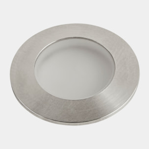 LEDS C4 Empotrable de suelo IP66-IP67 Rim ø20mm LED 0.5 Blanco neutro - 4000K Acero inoxidable AISI 316 4lm