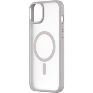 Coque bumper QDOS Iphone 15 Plus MagSafe Hybrid SNAP Blanc