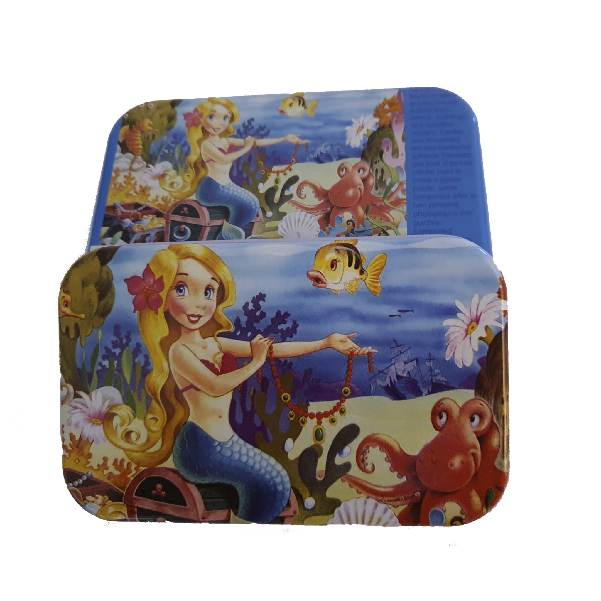 PUZLE DE CUENTOS: LA SIRENITA - 60 pcs (CAJA METÁLICA)