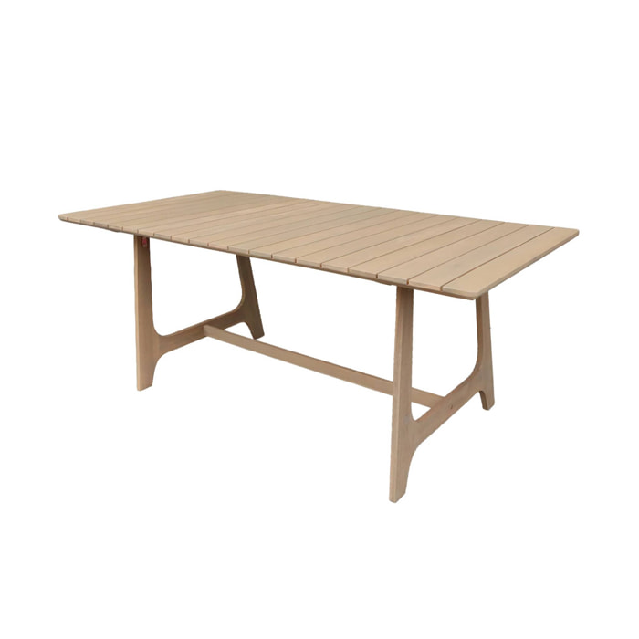 Table de jardin bois d'acacia 8 places AROHA