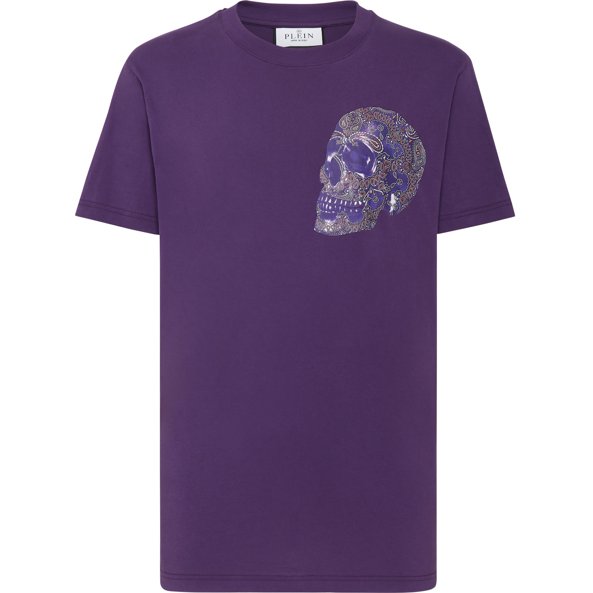 PHILIPP PLEIN T-Shirt Round Neck PAISLEY