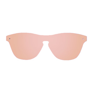 Gafas de sol OCEAN SOCOA - Transparente blanco mate / Plana rosa revo