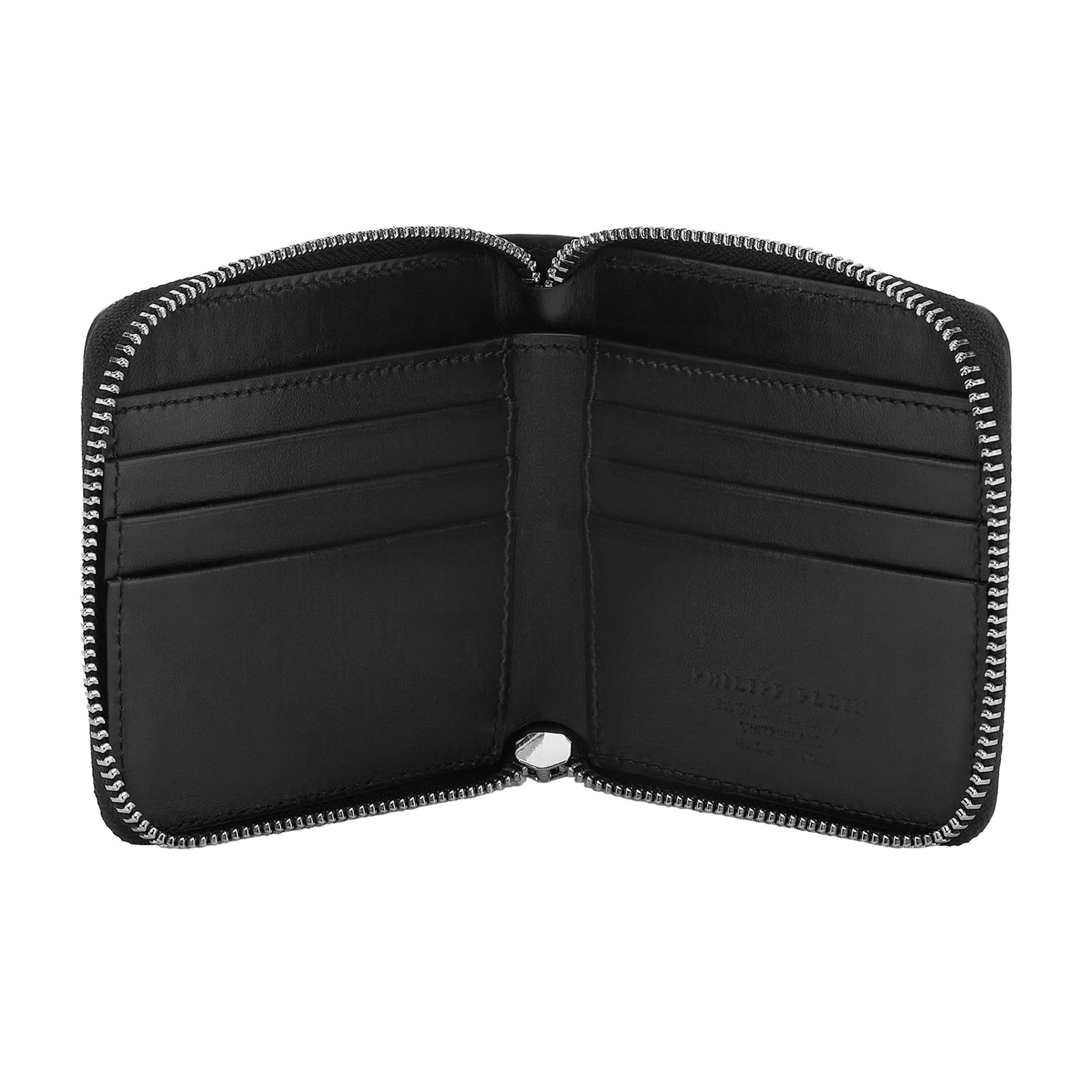 PHILIPP PLEIN Cartera con cremallera central