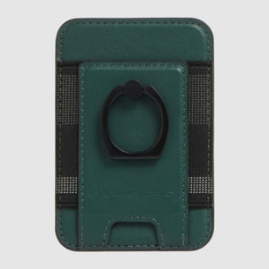 Piquadro Portacarte di credito MagSafe® con anello