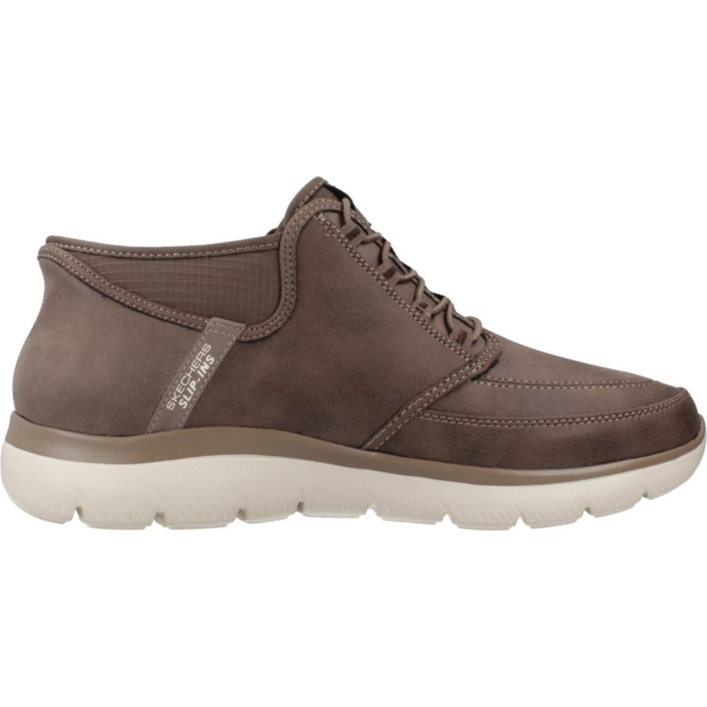 Sneakers De  Hombre Slip Ins - Summits - Siegul Marron