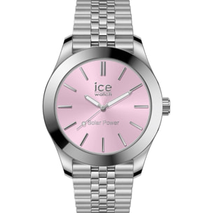 Reloj Ice 023790 Mujer Analogico Solar con Correa de Acero inoxidable
