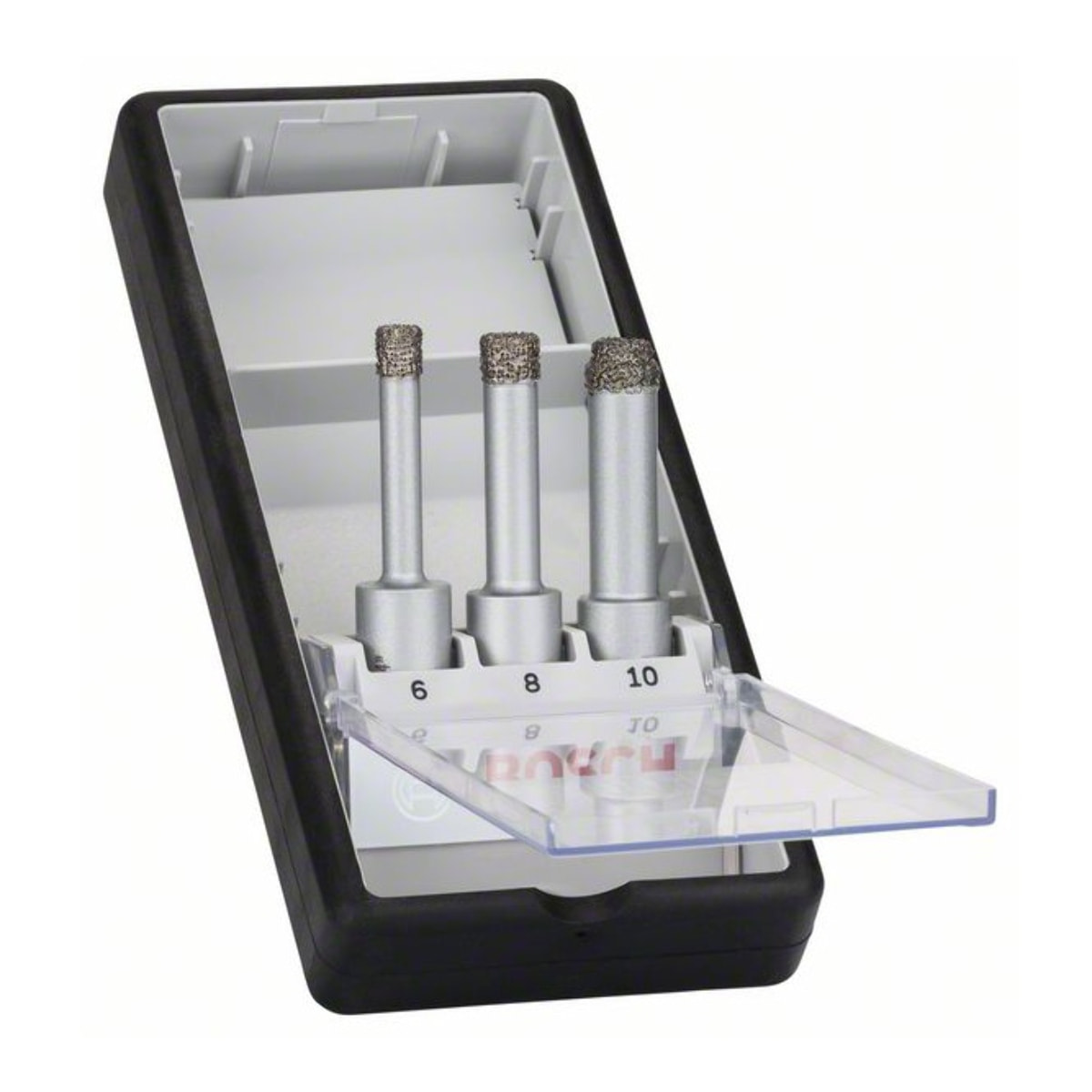 Forets diamantés à sec BOSCH Robust Line Easy Dry Best for Ceramic - Set de 3 pièces - 2608587145