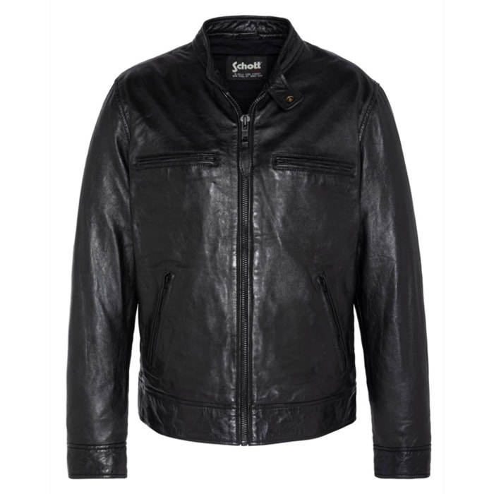 LCNEWPORTXMOTOR JACKETSchott NYC P/EBLACK