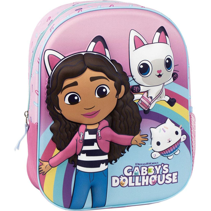 Mochila Infantil 3D Gabby´S Dollhouse