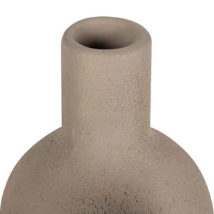 Florero Ceramica Gris 16x16x29 Cm