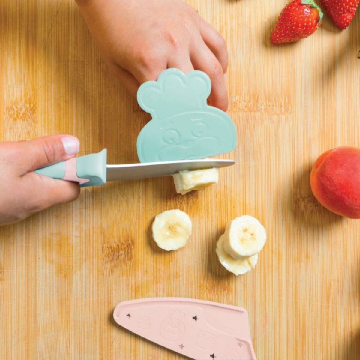 Couteau CHEFCLUB du chef chefclub kids pastel