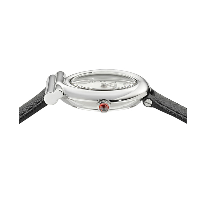 Ferragamo Reloj Analógico De Cuarzo. Gancini Twisted