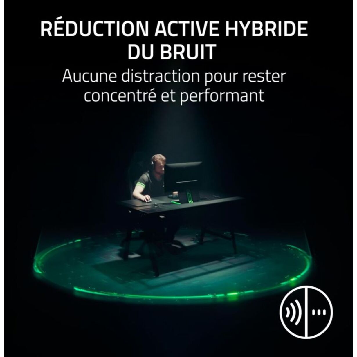 Casque gamer RAZER BLACKSHARK V3 PRO NOIR