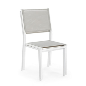 Set di 2 sedie HILDE bianco nuvola