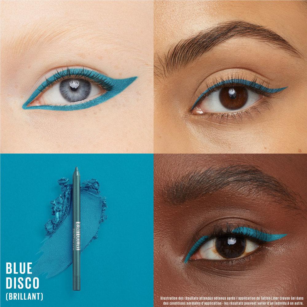 Maybelline New York Tattoo Liner EyeLiner Blue Disco