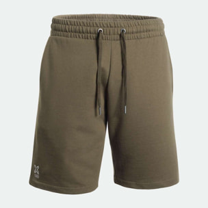 Pantalón corto MUNICH de algodón khaki