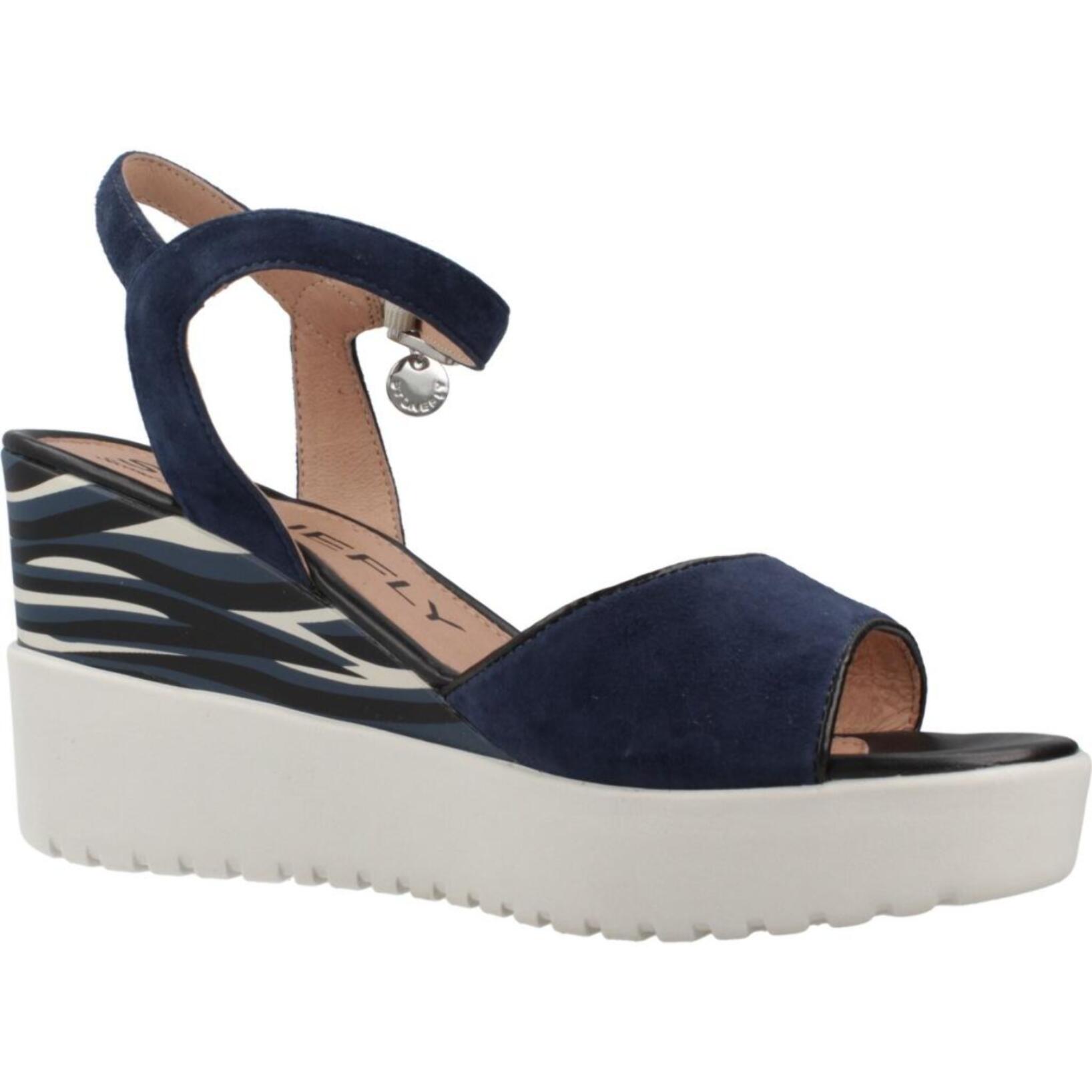 Sandalias Mujer de la marca STONEFLY  modelo ELY 11 NAPPA/GOAT SUEDE AZUL
