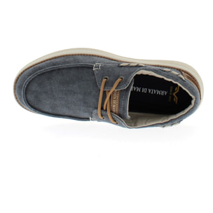 Armata di Mare Scarpe Uomo da Barca Stringate con Soletta Rimovibile in Memory Foam AMU S25L703 Blue