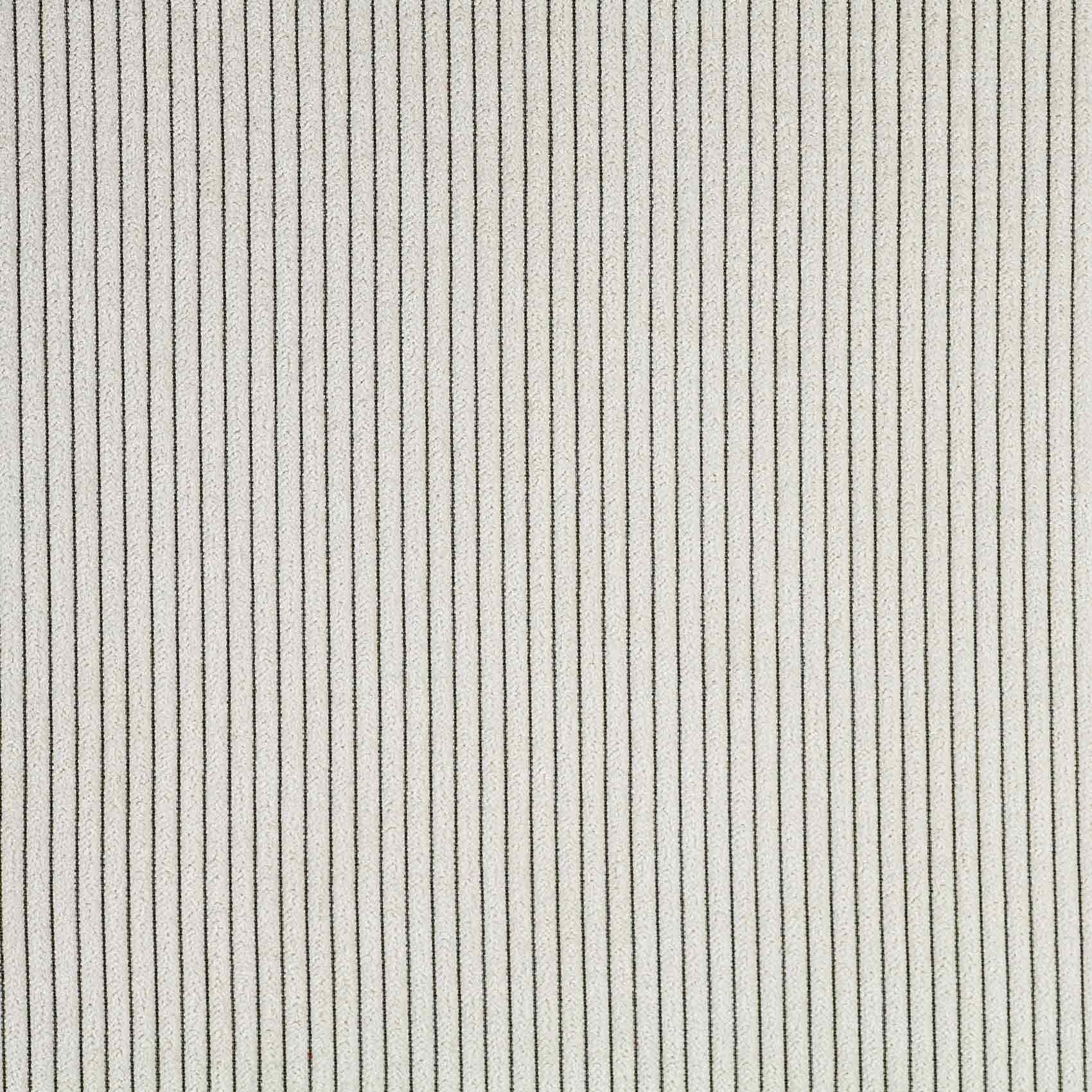 Rideau obscurcissant et isolant en velours côtelé - Blanc cassé