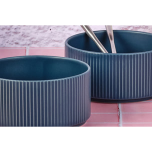 Bol SCANDI Ø12cm - 4 pièces - Marine