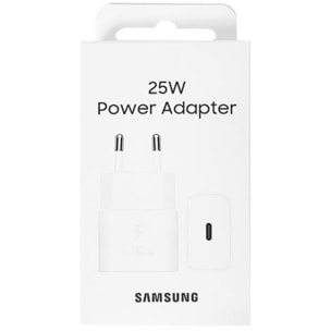 Chargeur USB C SAMSUNG Ultra rapide 25W USB-C Blanc