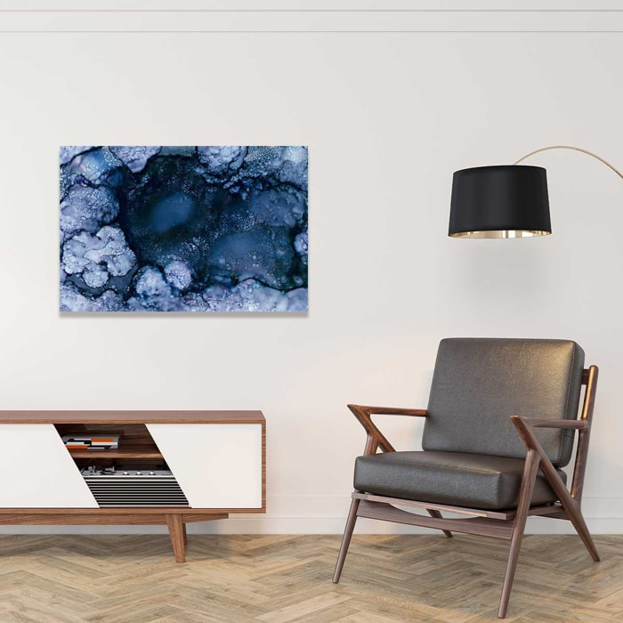 Tableau blue space Tableau plexiglas