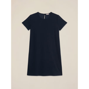 Oltre - Vestito regular in tessuto fluido - Blu