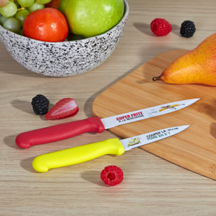 Couteau - COOK CONCEPT - Office - Universel - Ludique - Rouge et Vert