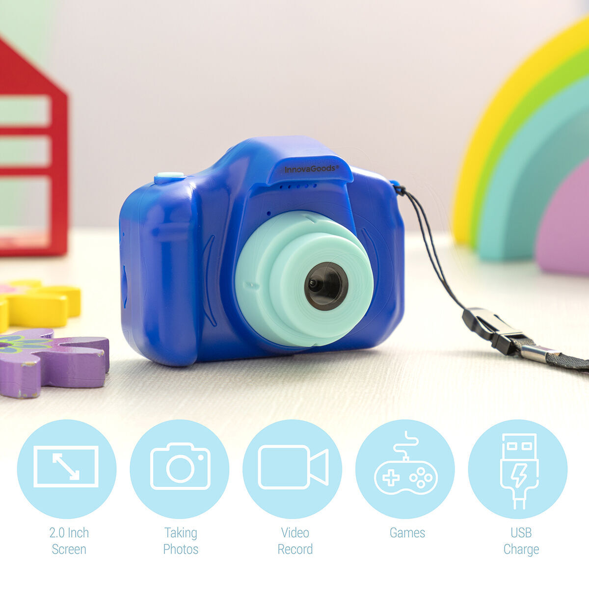 Fotocamera Digitale per Bambini Kidmera InnovaGoods