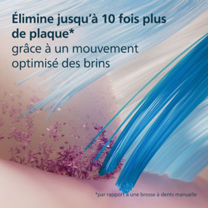 Brossette dentaire PHILIPS Sonicare lot de 4 -  HX9054/88 black Gum Care- soin des gencives G3