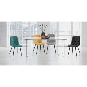 Oresteluchetta Tavolo / Scrivania ovale DAKAR OVAL 180