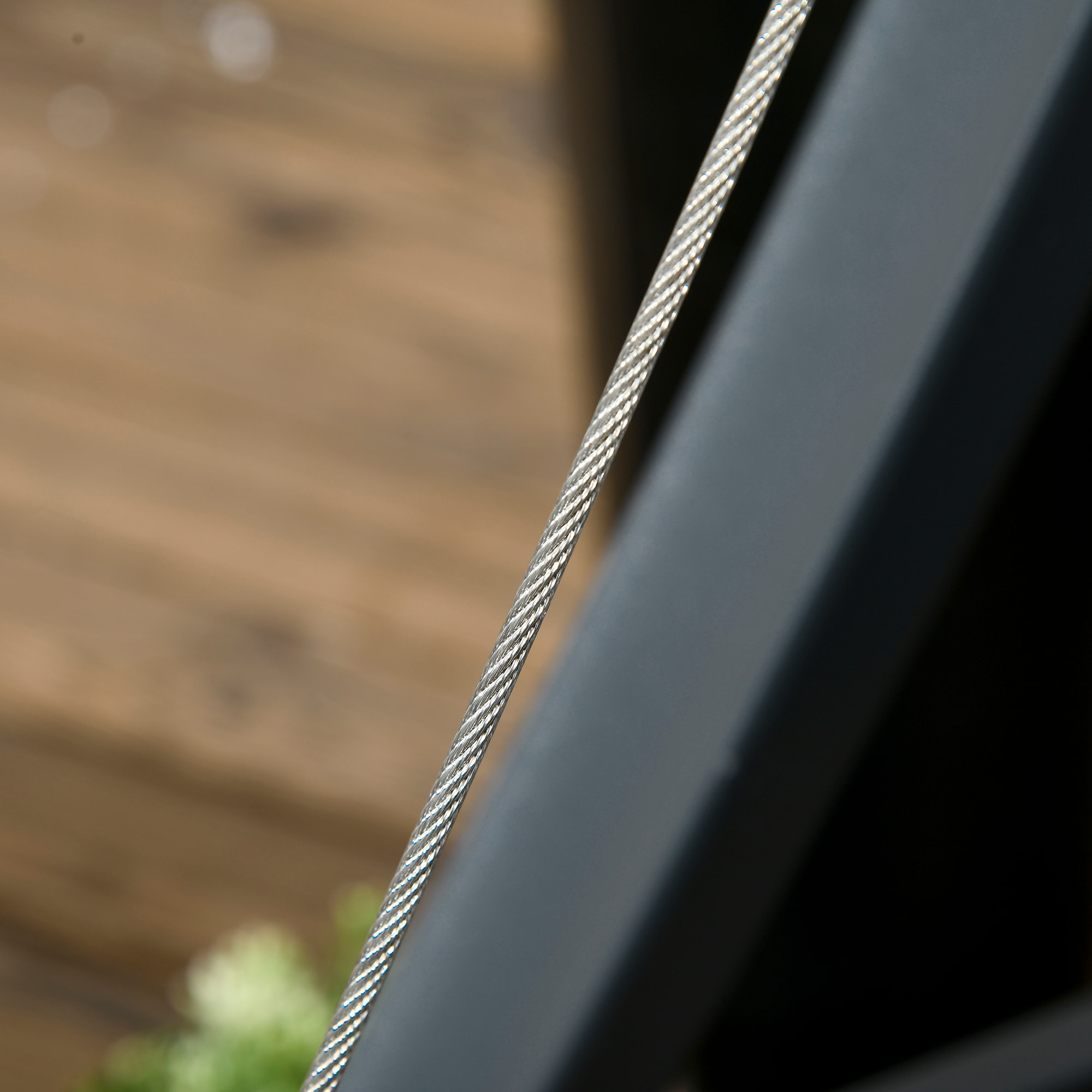 Balancelle de jardin 3 places grand confort toit inclinaison réglable épais coussins polyester acier époxy gris