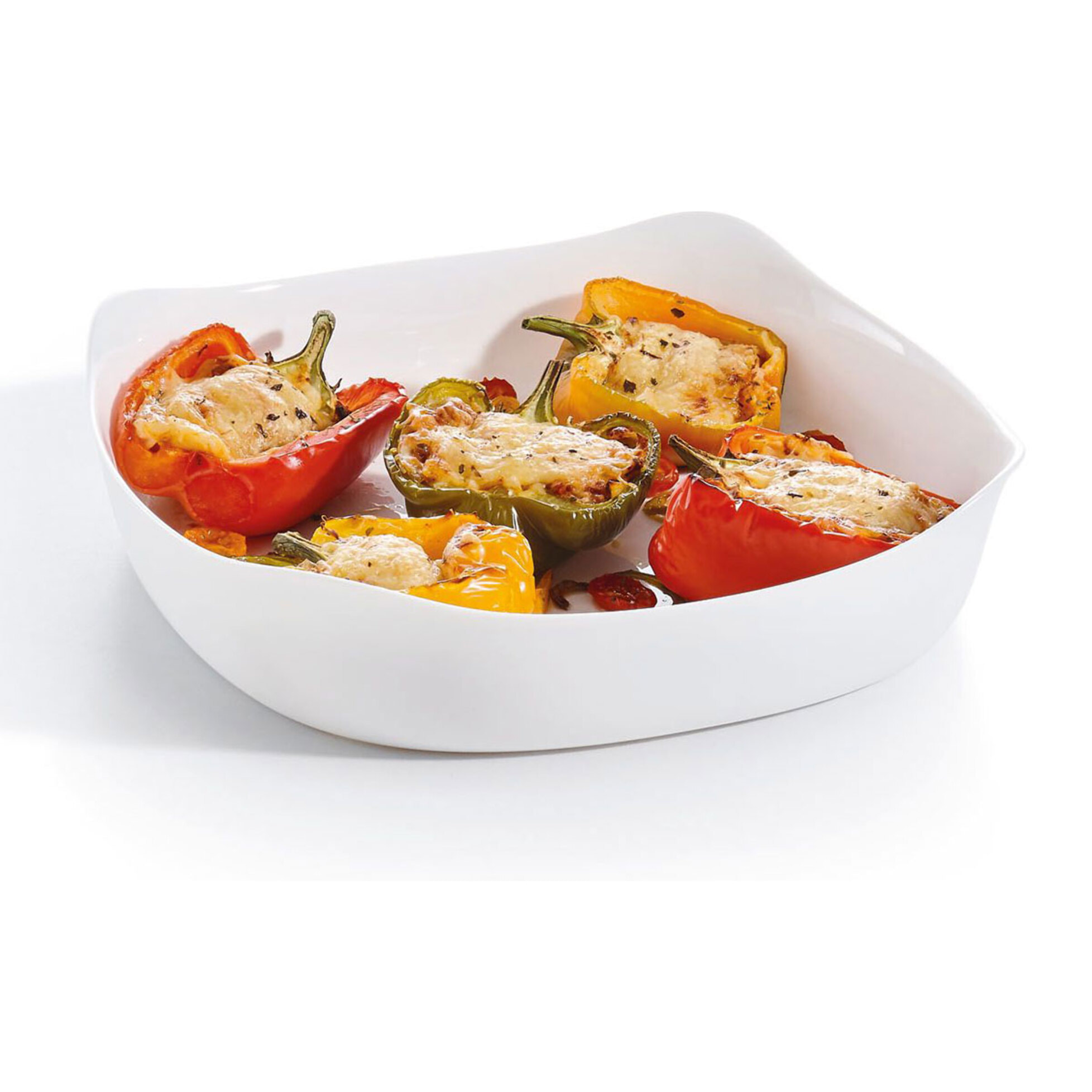 Lot de 3 plats de cuisson carrés, 2x20cm et 1x29cm Smart Cuisine Carine - Luminarc - Résistant au four à 250°C