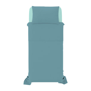 COMPLETO LETTO NATURAL COLOR, 100% COTONE - SINGOLO