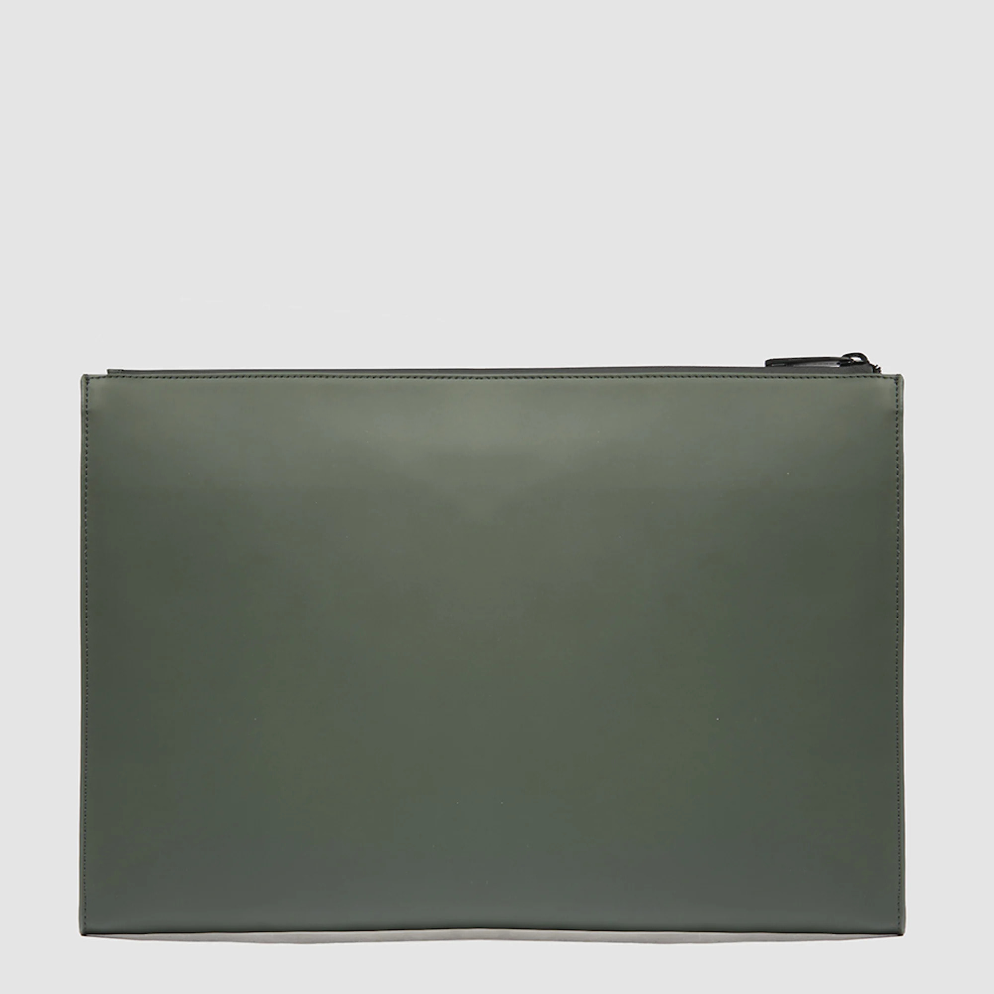 Piquadro Pochette porta iPad® in tessuto gommato resistente all'acqua con tasca per AirPods®