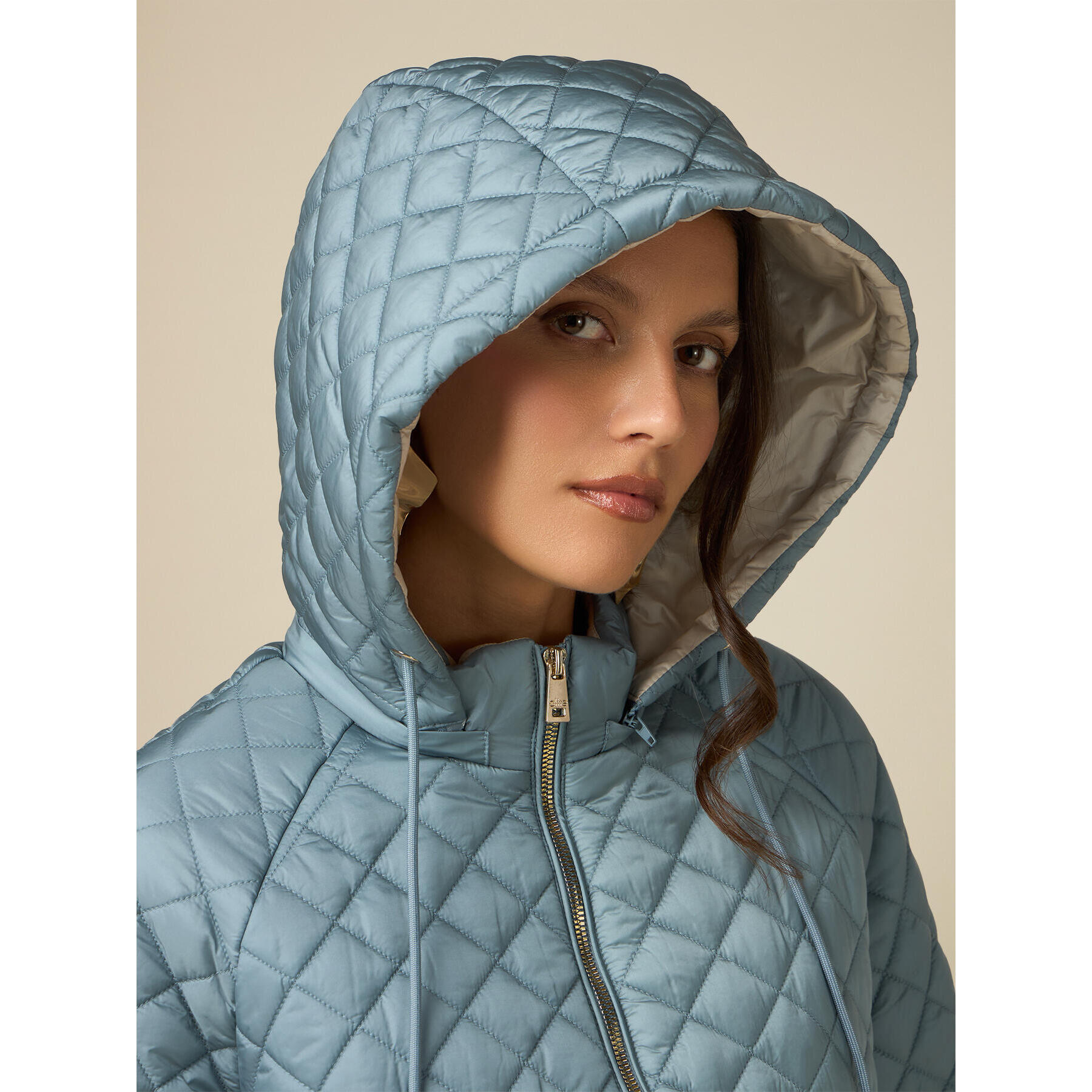 Oltre Piumino lightweight trapuntato Azzurro