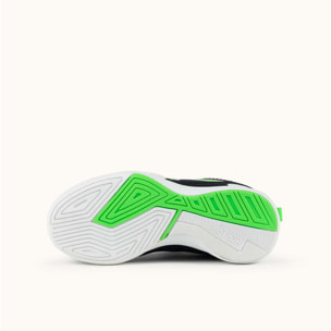 Zapatilla Deportiva Infantil en Negro y Verde con Cordones Elásticos MUNICH RONDITO KID ELASTIC LACES 20