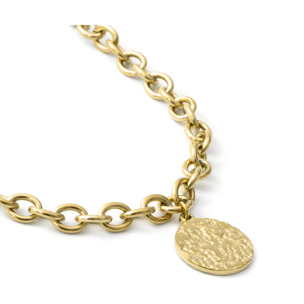 Collar Lorha acabado oro amarillo 18k