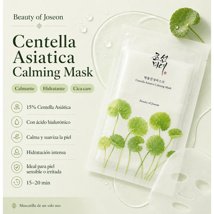 Mascarilla Centella Asiatica Calming Mask Beauty of Joseon 1 ud