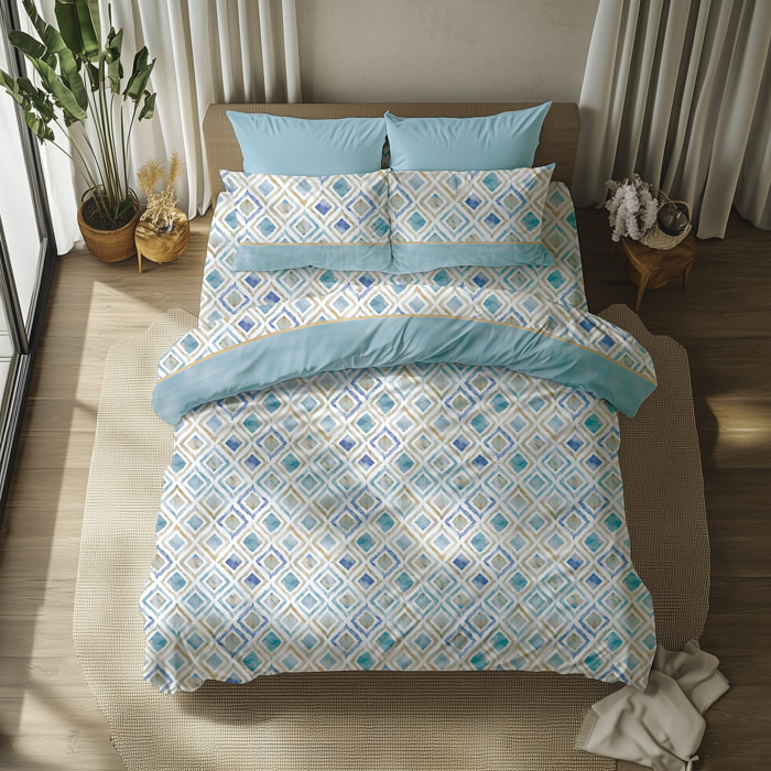 CASA MATTA Completo Letto Dec Aquiloni in Policotone