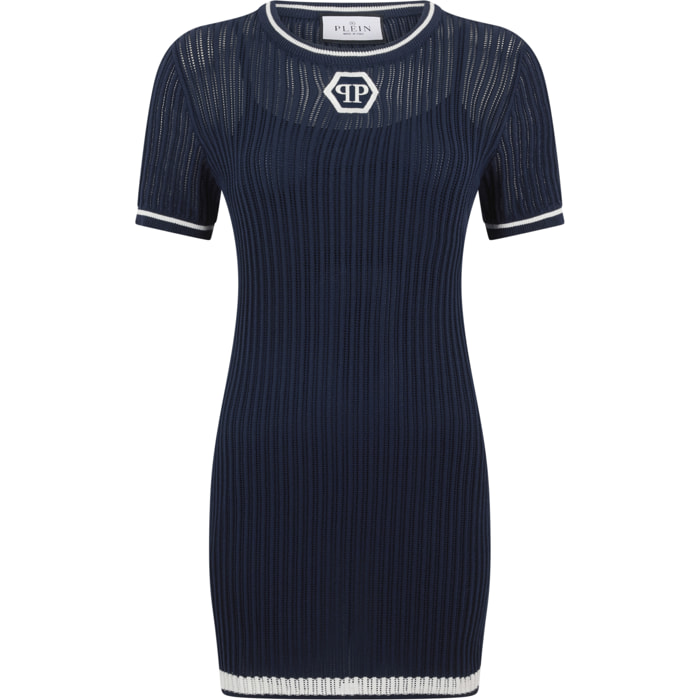 PHILIPP PLEIN T-Shirt Dress Hexagon