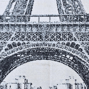 Tapis fin imprimé Leta our Eiffel