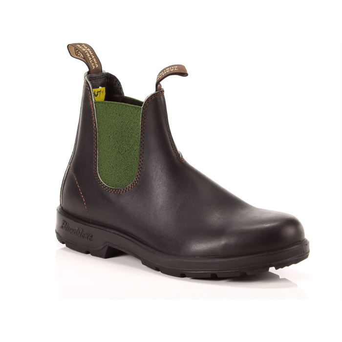 Boots Blundstone Stout Brown Olive Marrone