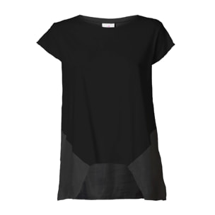 DEHA - T-shirt LINEN TRIMS T-SHIRT in cotone per donna